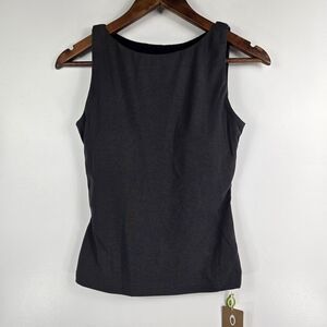 OGL Size XS Light Night Charcoal Soft Boatneck Airy Brami Tank NWT